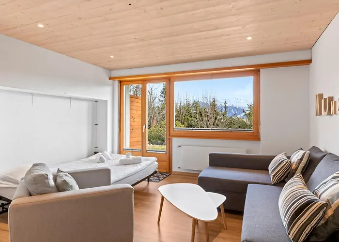 Avec Terrasse, Proche Du Centre * Кран-Монтана