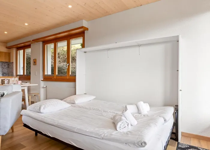 Appartement Avec Terrasse, Proche Du Centre Crans-Montana